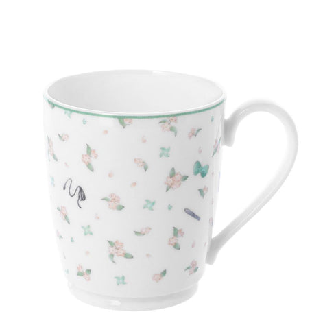 『忍たま乱太郎』ノリタケコラボ 六年生 キューティーフラワー マグカップ