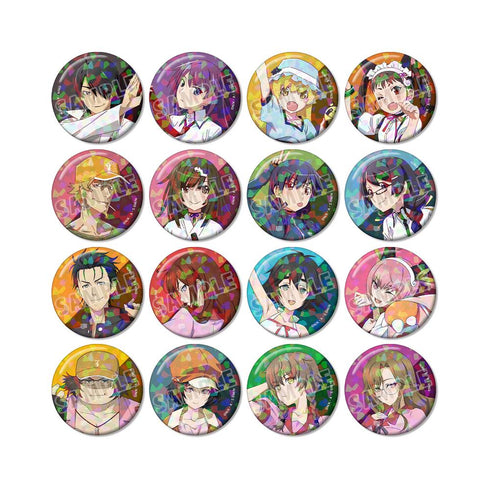 『物語シリーズ×STEINS;GATE』描き下ろし コラボイラストver. トレーディングホログラム缶バッジ(単位/BOX)