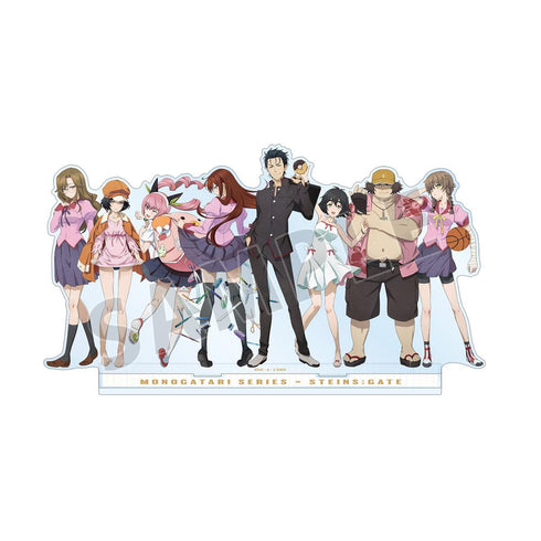 『物語シリーズ×STEINS;GATE』描き下ろし コラボイラストver. 集合B 集合BIGアクリルスタンド