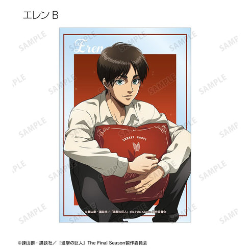 『進撃の巨人』描き下ろし リラックスver. トレーディングクリアカード(単位/BOX)