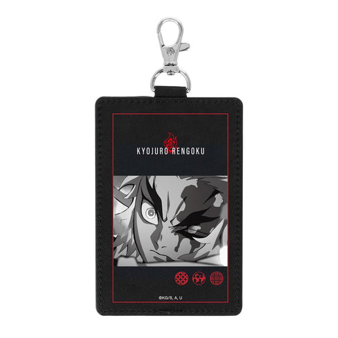 『鬼滅の刃』煉獄杏寿郎 ナスカン付き1ポケット縦型パスケース