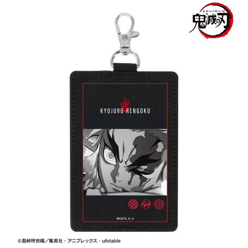 『鬼滅の刃』煉獄杏寿郎 ナスカン付き1ポケット縦型パスケース