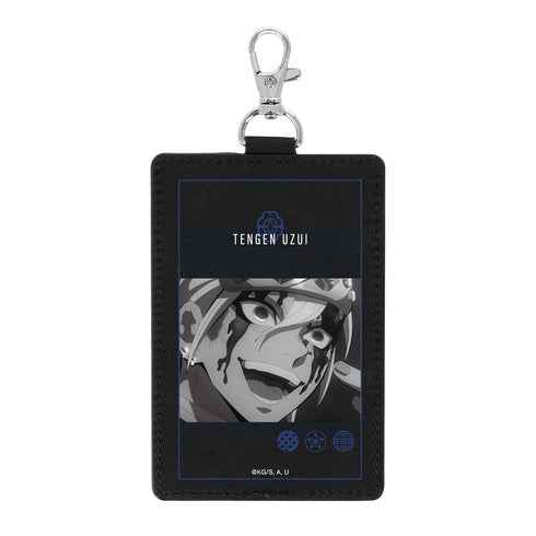 『鬼滅の刃』宇髄天元 ナスカン付き1ポケット縦型パスケース