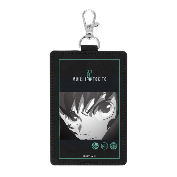 『鬼滅の刃』時透無一郎 ナスカン付き1ポケット縦型パスケース【202510再販】