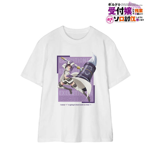 『ギルドの受付嬢ですが、残業は嫌なのでボスをソロ討伐しようと思います』処刑人 Tシャツメンズ