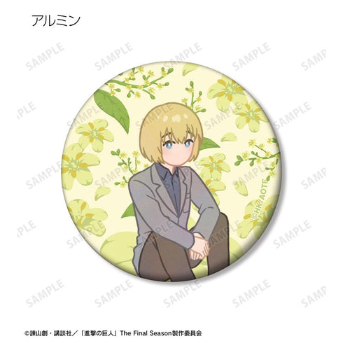 『進撃の巨人』トレーディング Botania 第3弾 マット缶バッジ(単位/BOX)【202510再販】