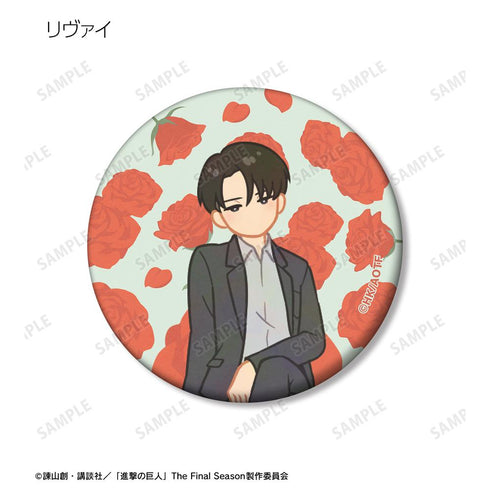 『進撃の巨人』トレーディング Botania 第3弾 マット缶バッジ(単位/BOX)【202510再販】