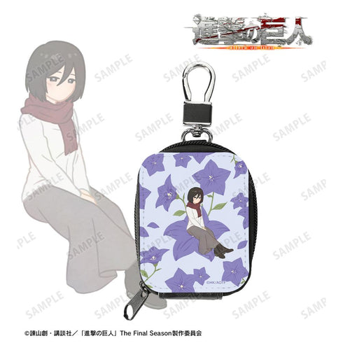 『進撃の巨人』ミカサ Botania 第3弾 合皮レザーミニポーチ【202510再販】