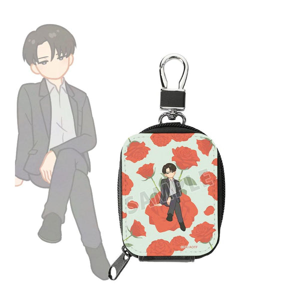 『進撃の巨人』リヴァイ Botania 第3弾 合皮レザーミニポーチ【202603再販】