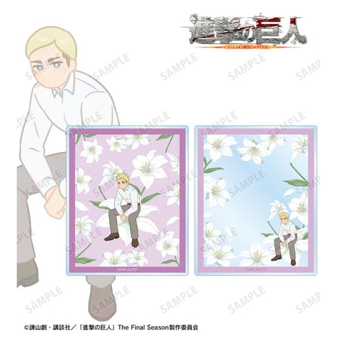 『進撃の巨人』エルヴィン Botania 第3弾 アクリルカード2枚セット【202607再販】