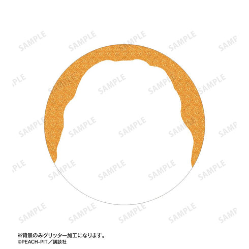 『しゅごキャラ!』真城 りま 原作コマグリッター缶バッジ3個セット