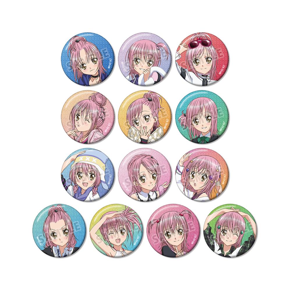 トレーディングカラーイラストグリッター缶バッジ１BOX　しゅごキャラ　アムニバス しゅごキャラ！ - トレーディングカラーイラストグリッター缶
