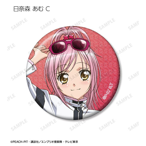 『しゅごキャラ!』トレーディング 日奈森 あむオンリー グリッター缶バッジ(単位/BOX)【202606再販】