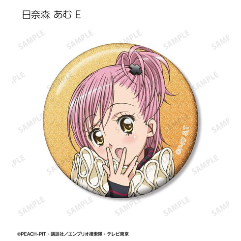 『しゅごキャラ!』トレーディング 日奈森 あむオンリー グリッター缶バッジ(単位/BOX)【202606再販】