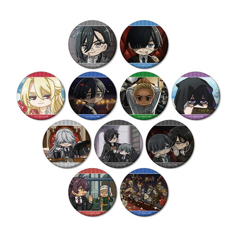 『黒執事 -寄宿学校編-』トレーディング ゆるコマ マット缶バッジ(単位/BOX)【202512再販】