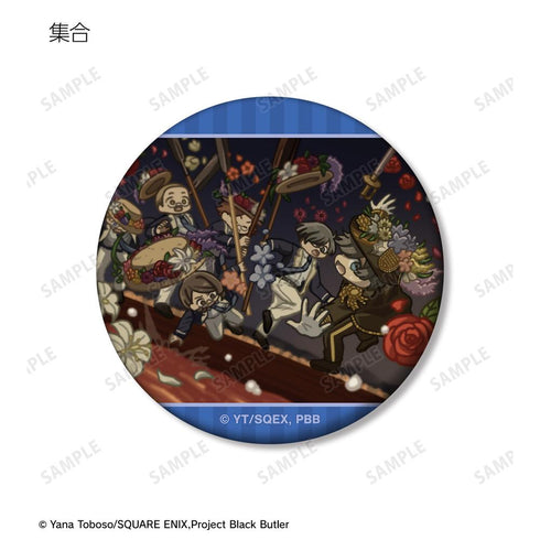 『黒執事 -寄宿学校編-』トレーディング ゆるコマ マット缶バッジ(単位/BOX)【202512再販】