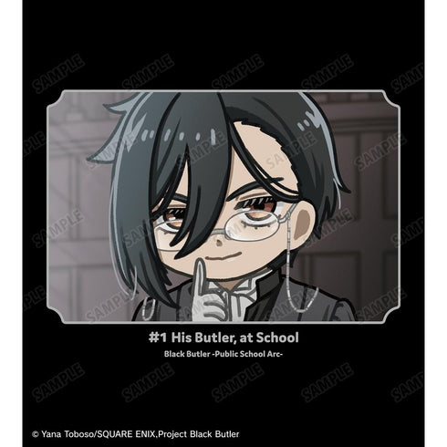 『黒執事 -寄宿学校編-』セバスチャン・ミカエリス ゆるコマ ロングTシャツユニセックス【202512再販】