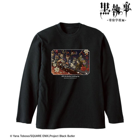 『黒執事 -寄宿学校編-』集合 ゆるコマ ロングTシャツユニセックス