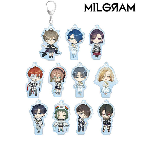 『MILGRAM -ミルグラム-』トレーディング 公式ちびキャラ Season 3 ver. アクリルキーホルダー(単位/BOX)【202608再販】