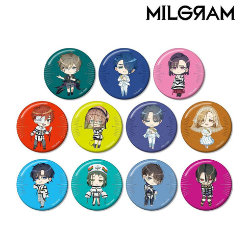 『MILGRAM -ミルグラム-』トレーディング 公式ちびキャラ Season 3 ver. 缶バッジ(単位/BOX)【202608再販】