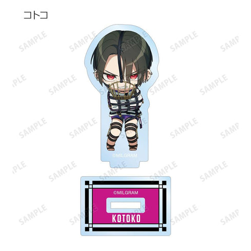『MILGRAM -ミルグラム-』トレーディング 公式ちびキャラ Season 3 ver. アクリルスタンド(単位/BOX)【202608再販】