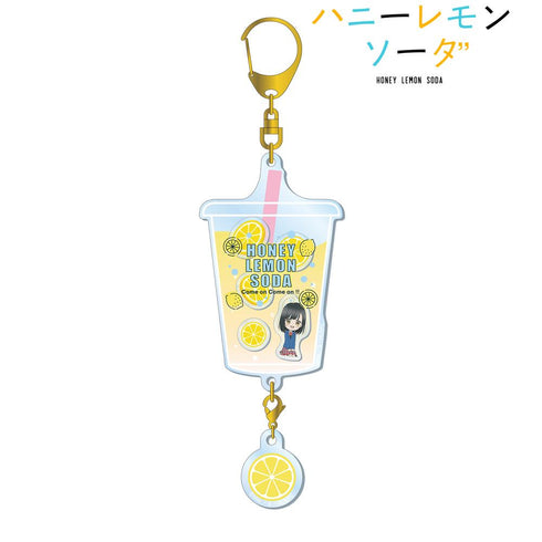 『ハニーレモンソーダ』石森羽花 シャカシャカアクリルキーホルダー