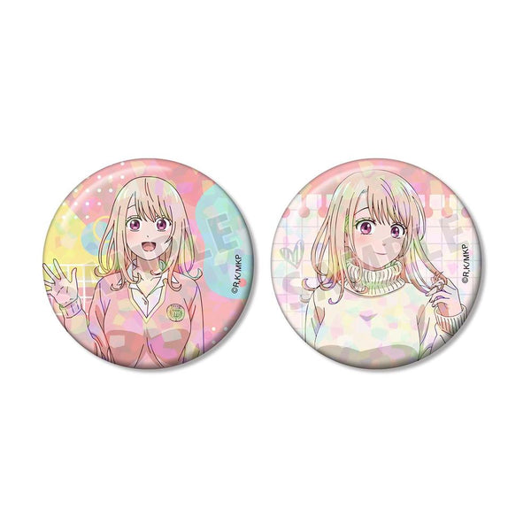 『黒岩メダカに私の可愛いが通じない』川井モナ ホログラム缶バッジ2個セット【202602再販】