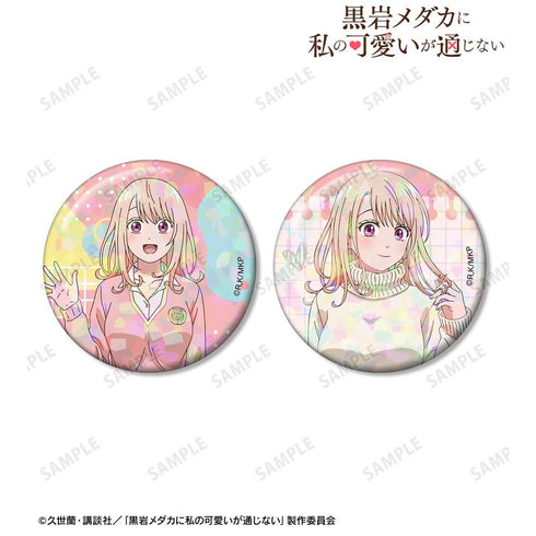 『黒岩メダカに私の可愛いが通じない』川井モナ ホログラム缶バッジ2個セット【202602再販】