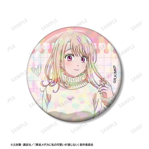 『黒岩メダカに私の可愛いが通じない』川井モナ ホログラム缶バッジ2個セット【202602再販】