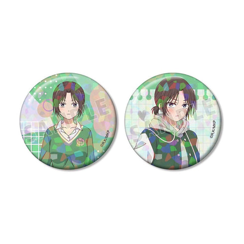 『黒岩メダカに私の可愛いが通じない』湘南 旭 ホログラム缶バッジ2個セット【202602再販】