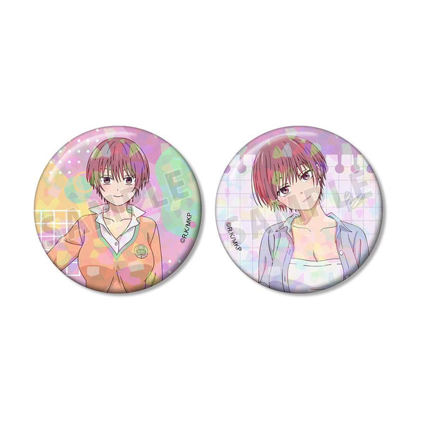 『黒岩メダカに私の可愛いが通じない』難波 朋 ホログラム缶バッジ2個セット【202602再販】