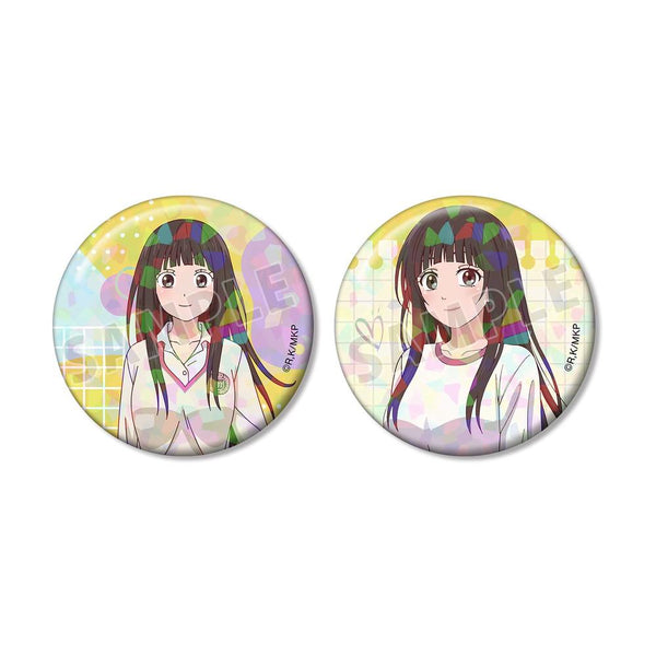 『黒岩メダカに私の可愛いが通じない』白浜美波 ホログラム缶バッジ2個セット【202602再販】