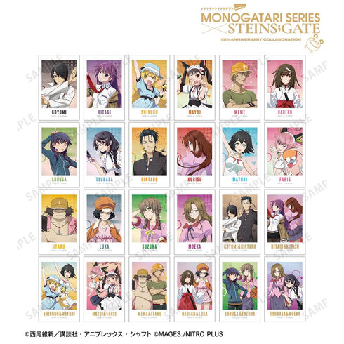 『物語シリーズ×STEINS;GATE』描き下ろし コラボイラストver. トレーディングインスタントカメラ風イラストカード(単位/BOX)