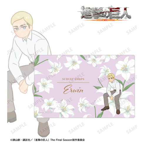 『進撃の巨人』エルヴィン Botania 第3弾 カードステッカー