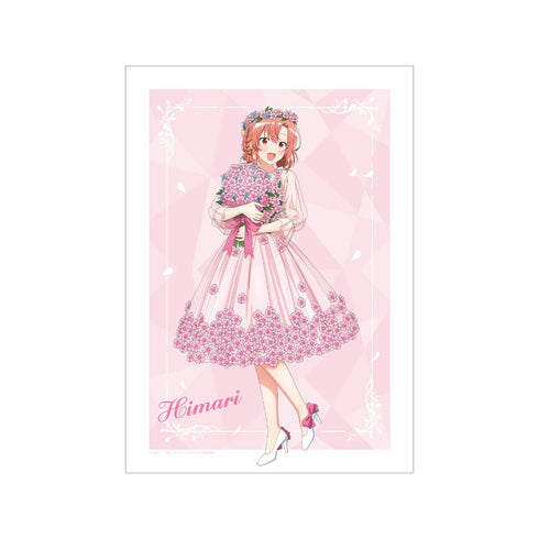 『ささやくように恋を唄う』描き下ろし 木野 ひまり 花びらドレスver. A3マット加工ポスター