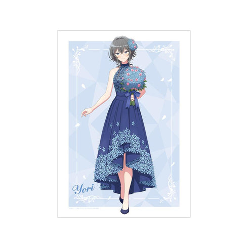 『ささやくように恋を唄う』描き下ろし 朝凪 依 花びらドレスver. A3マット加工ポスター