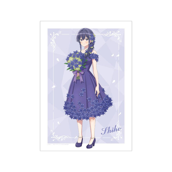 『ささやくように恋を唄う』描き下ろし 泉 志帆 花びらドレスver. A3マット加工ポスター