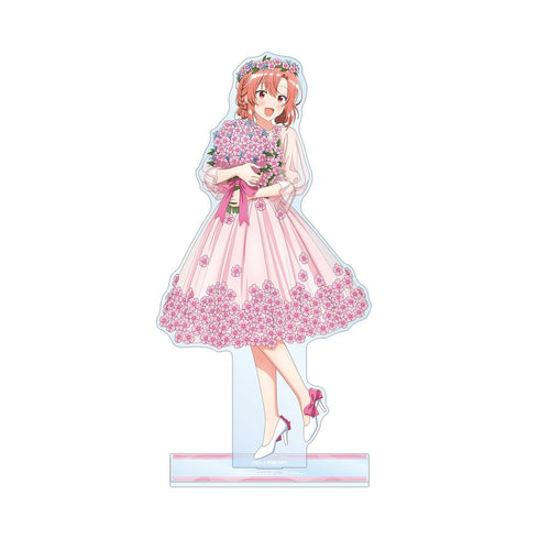 『ささやくように恋を唄う』描き下ろし 木野 ひまり 花びらドレスver. 特大アクリルスタンド