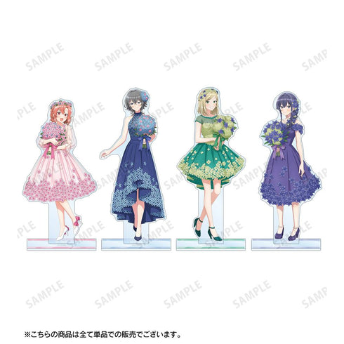 『ささやくように恋を唄う』描き下ろし 朝凪 依 花びらドレスver. 特大アクリルスタンド