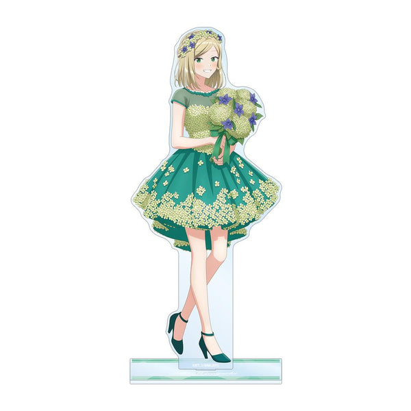 『ささやくように恋を唄う』描き下ろし 水口 亜季 花びらドレスver. 特大アクリルスタンド