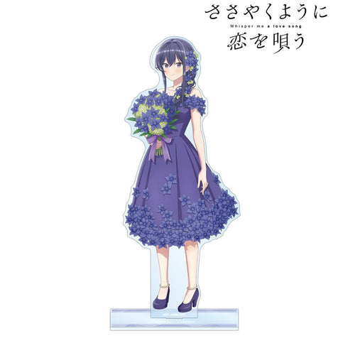 『ささやくように恋を唄う』描き下ろし 泉 志帆 花びらドレスver. 特大アクリルスタンド【202511再販】