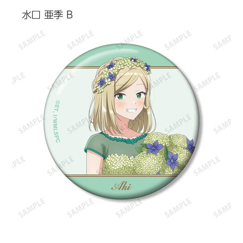 『ささやくように恋を唄う』描き下ろし 花びらドレスver. トレーディング缶バッジ(単位/BOX)