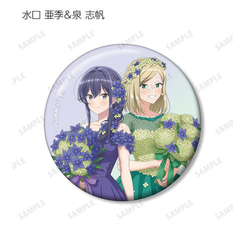 『ささやくように恋を唄う』描き下ろし 花びらドレスver. トレーディング缶バッジ(単位/BOX)【202511再販】