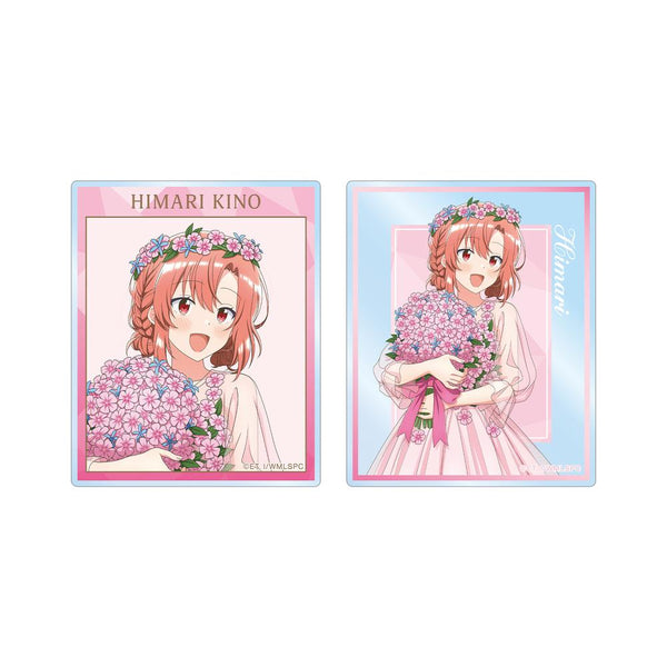 『ささやくように恋を唄う』描き下ろし 木野 ひまり 花びらドレスver. アクリルカード2枚セット