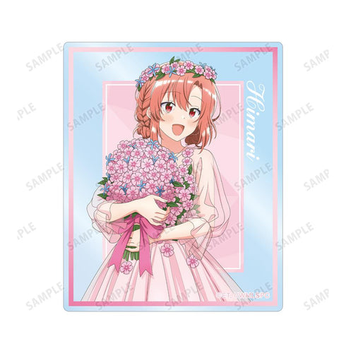 『ささやくように恋を唄う』描き下ろし 木野 ひまり 花びらドレスver. アクリルカード2枚セット