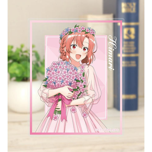『ささやくように恋を唄う』描き下ろし 木野 ひまり 花びらドレスver. アクリルカード2枚セット