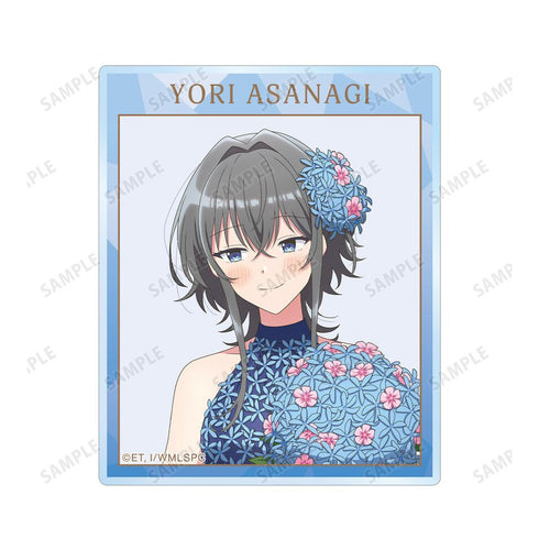 『ささやくように恋を唄う』描き下ろし 朝凪 依 花びらドレスver. アクリルカード2枚セット