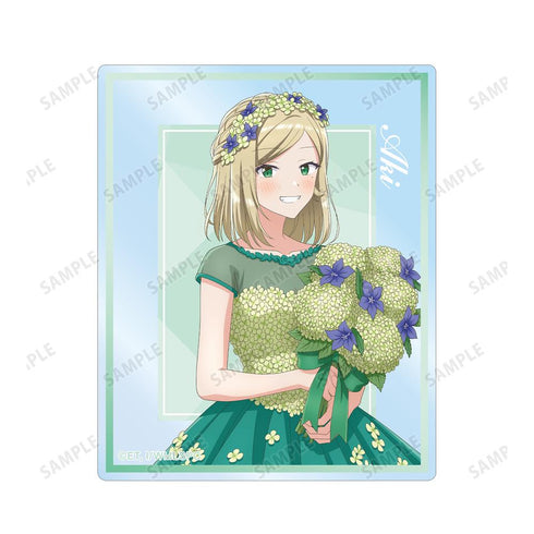 『ささやくように恋を唄う』描き下ろし 水口 亜季 花びらドレスver. アクリルカード2枚セット