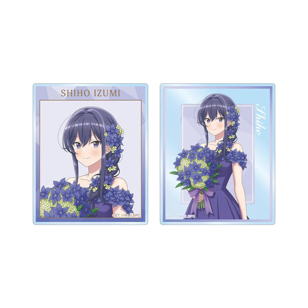 『ささやくように恋を唄う』描き下ろし 泉 志帆 花びらドレスver. アクリルカード2枚セット