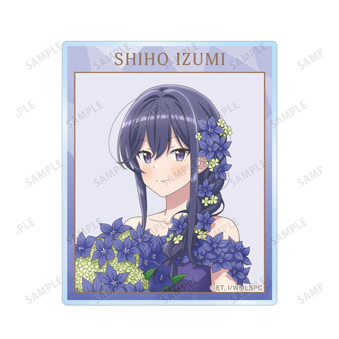 『ささやくように恋を唄う』描き下ろし 泉 志帆 花びらドレスver. アクリルカード2枚セット